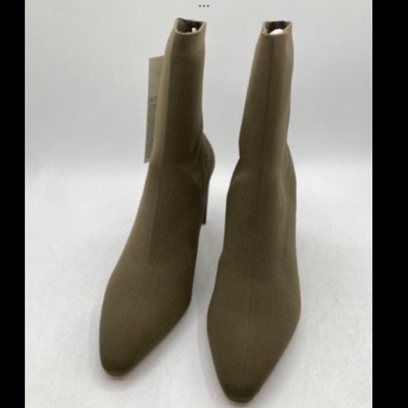 WOMENS OLIVE BOOTS - Picture 3 of 4